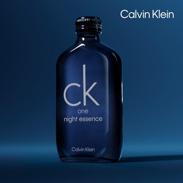 DRUNI campaign hero | CK One Night Essence Parfum Intense