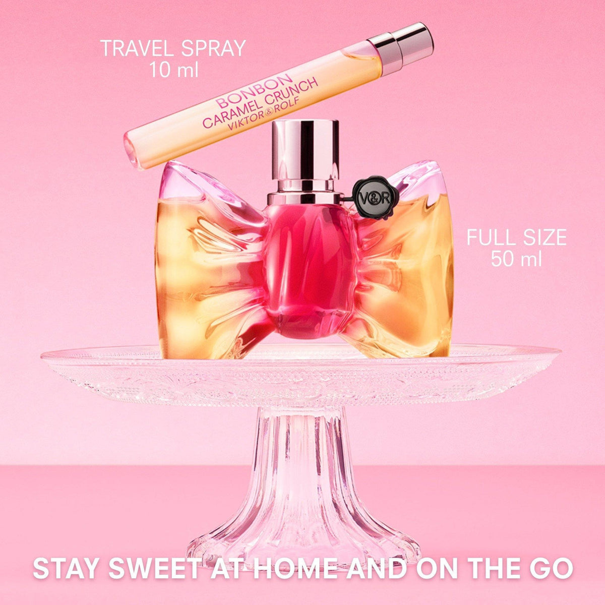 Viktor&Rolf Bonbon Caramel Crunch EDP | tamaño 50 ml + travel spray 10 ml