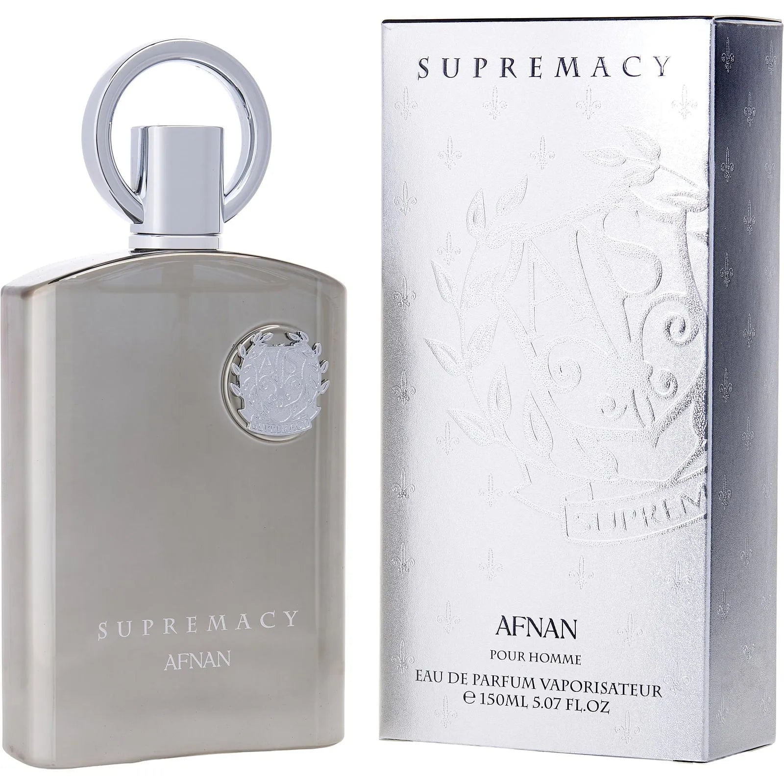 Afnan Supremacy Silver EDP (M) - 3 - Privé Perfumes Honduras