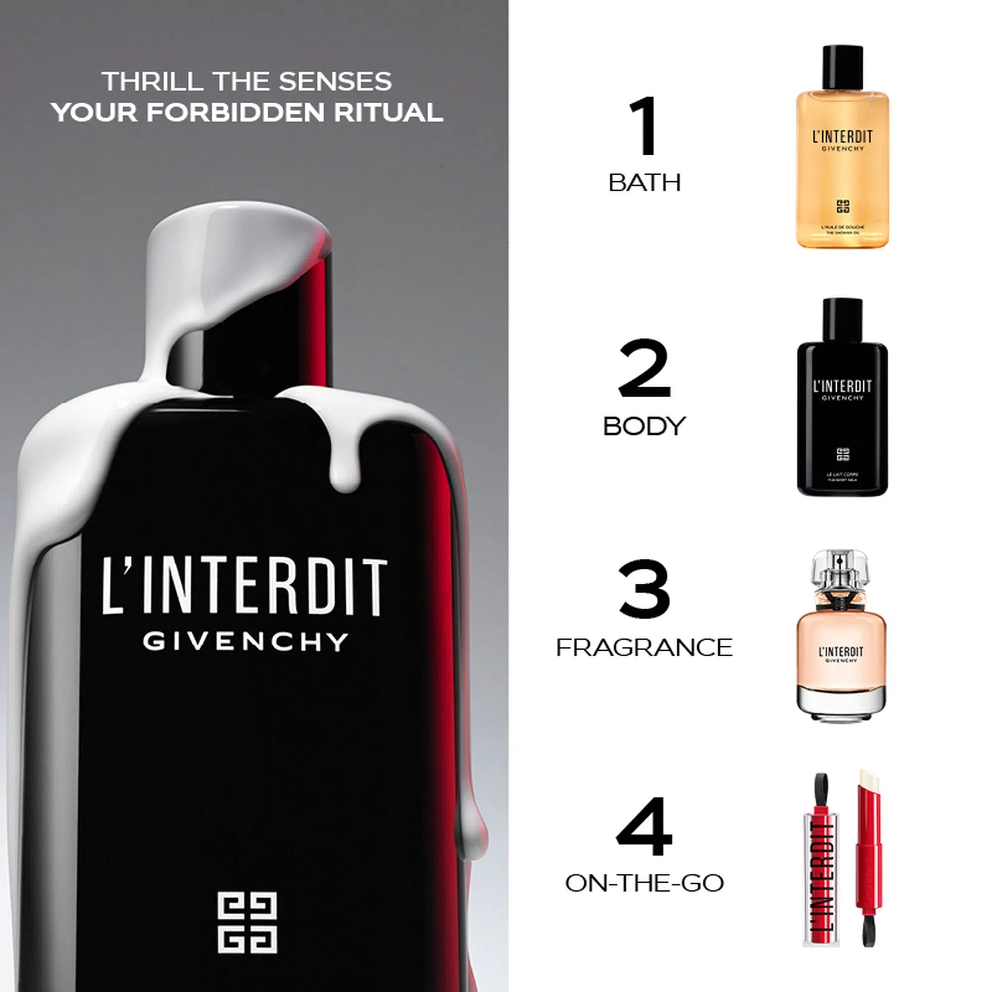 Crema Givenchy L'Interdit Body Milk / 200 ml - 3 - Privé Perfumes Honduras