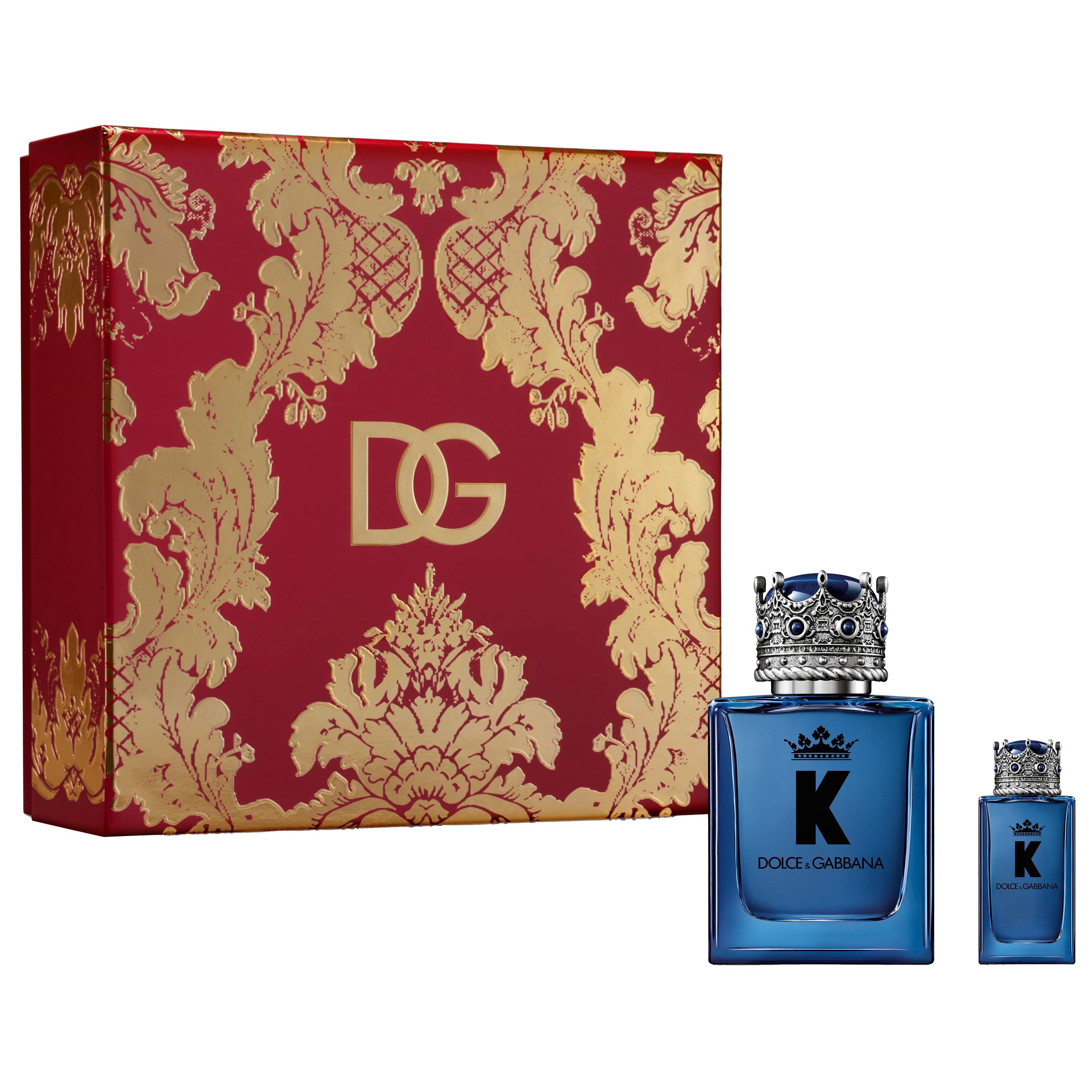 Estuche Dolce & Gabbana K EDP (M) / 2 Pc SP 50 ml; Mini - 1 - Privé Perfumes Honduras