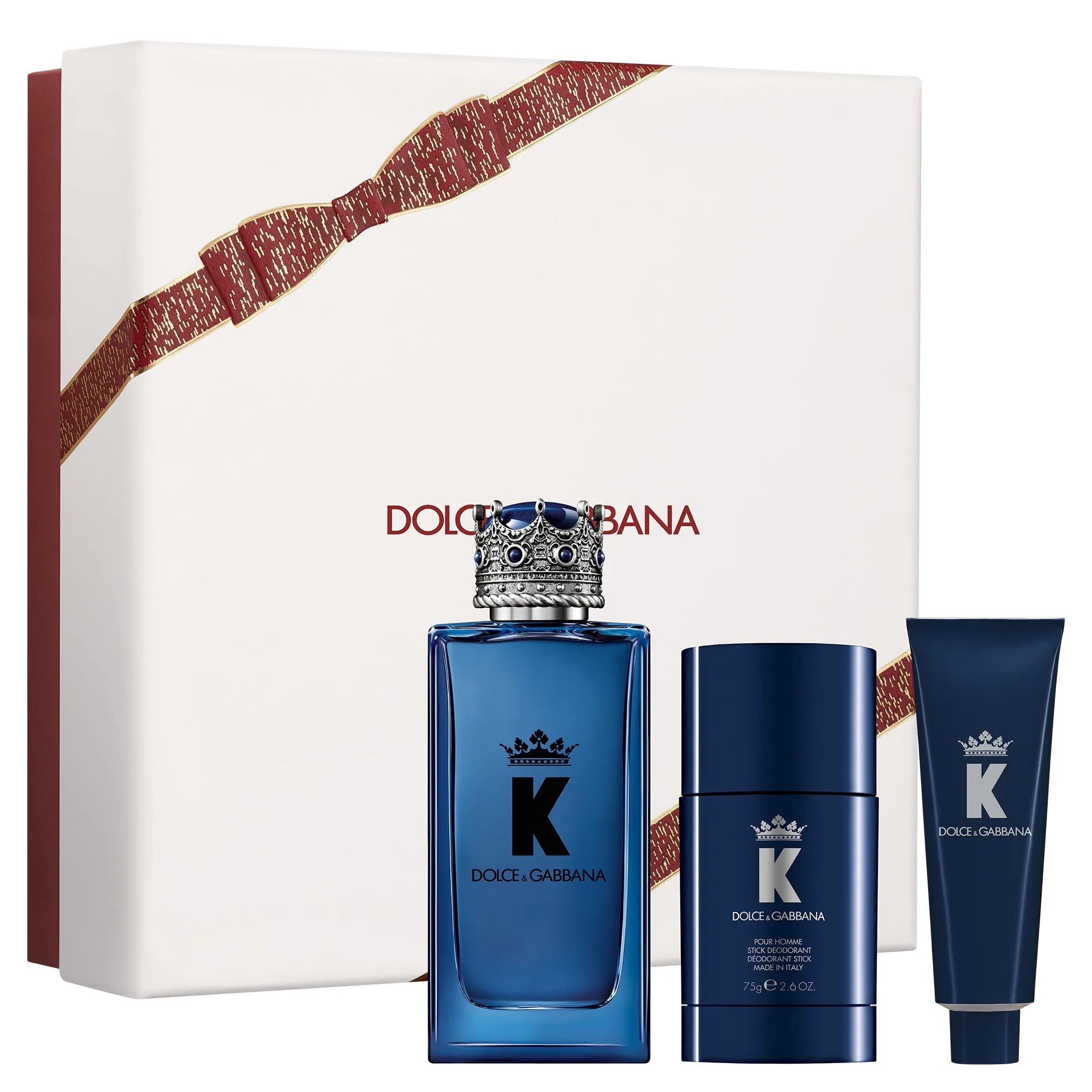 Estuche Dolce&Gabbana K Pour Homme EDP (M) / 3 Pc SP 100 ml; DEO; SG XX ml - 1 - Privé Perfumes Honduras