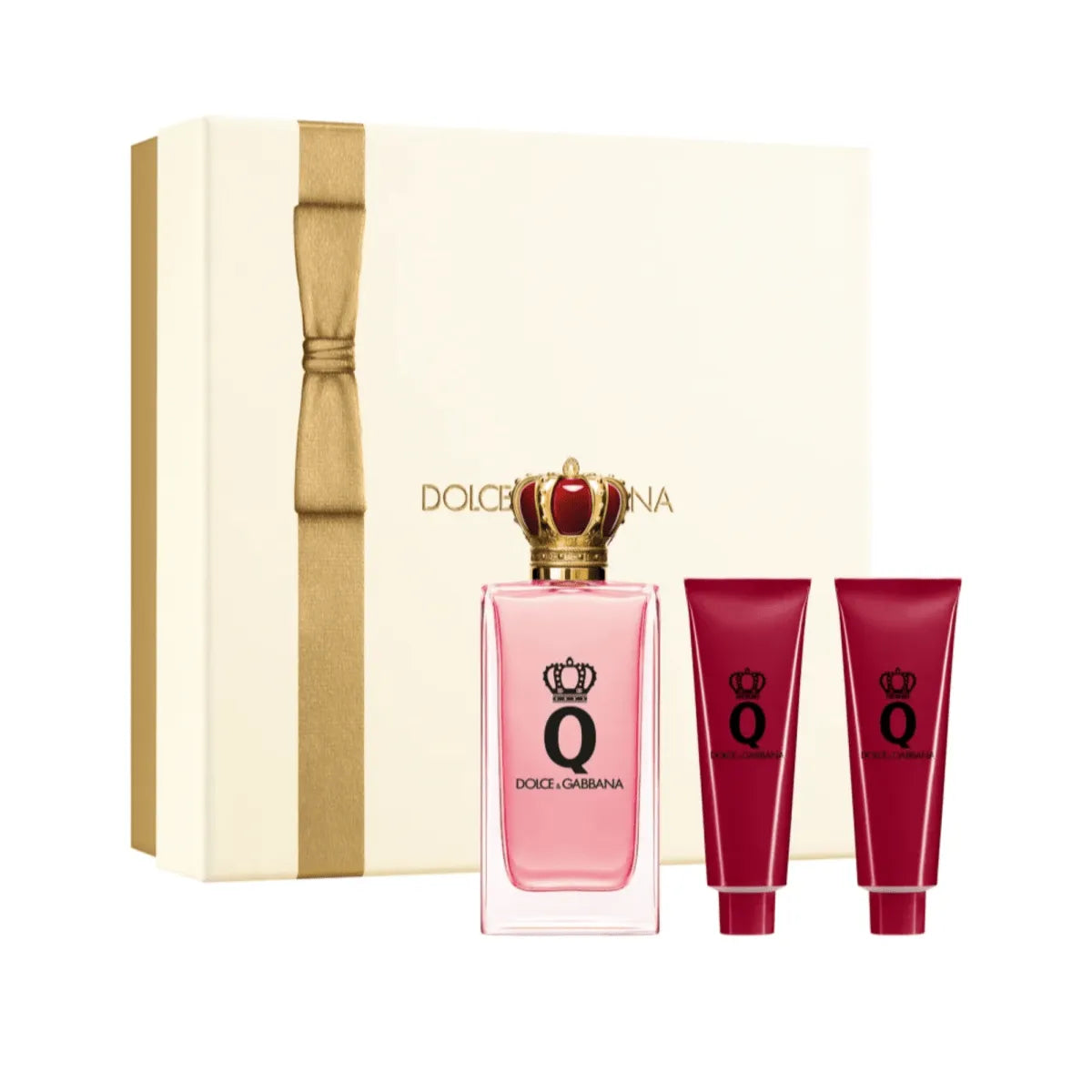 Estuche Dolce&Gabbana Q EDP (W) / 3 Pc SP 100 ml; SG 50 ml; BL 50 ml - 1 - Privé Perfumes Honduras