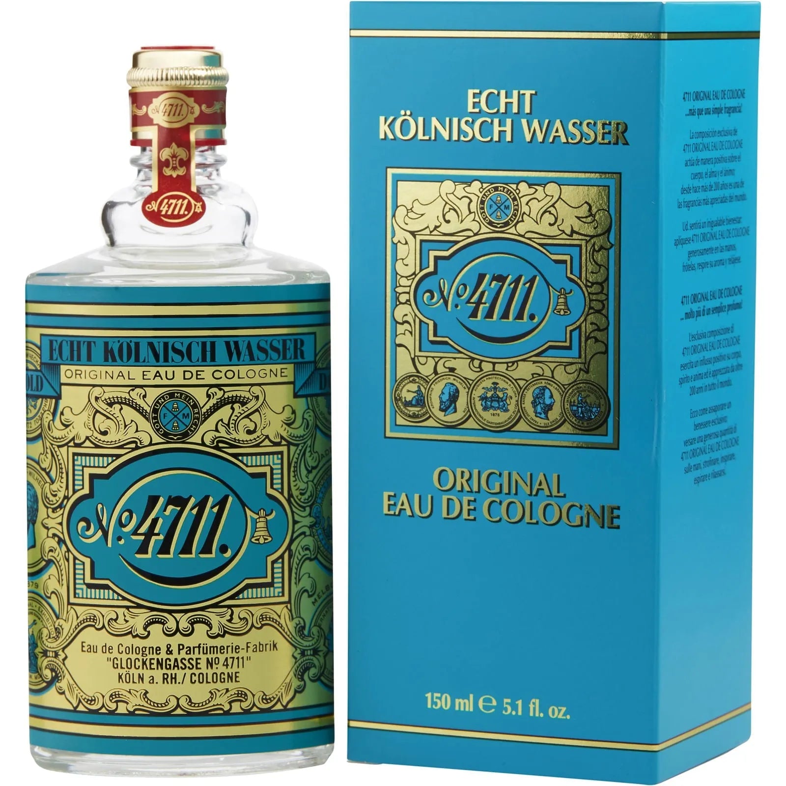Perfume Echt Kölnisch Wasser No 4711 EDC (U) / 150 ml - 1 - Privé Perfumes Honduras