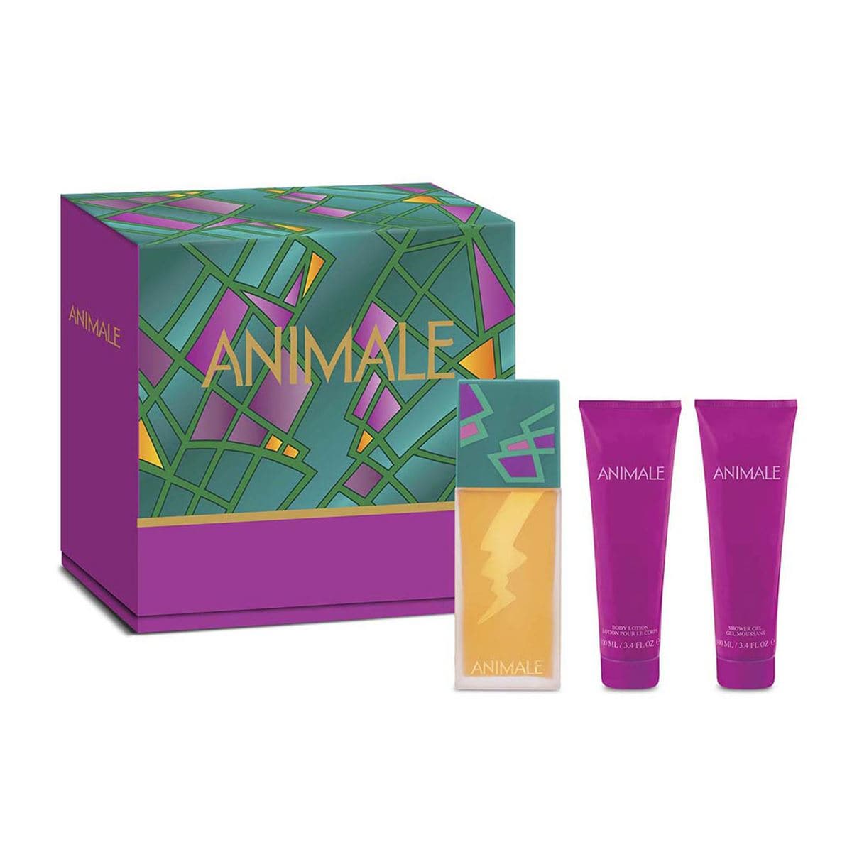 Estuche Animale Animale EDP (W) / 3 Pc SP 100 ml; BL 100 ml; SG 100 ml - 2 - Privé Perfumes Honduras