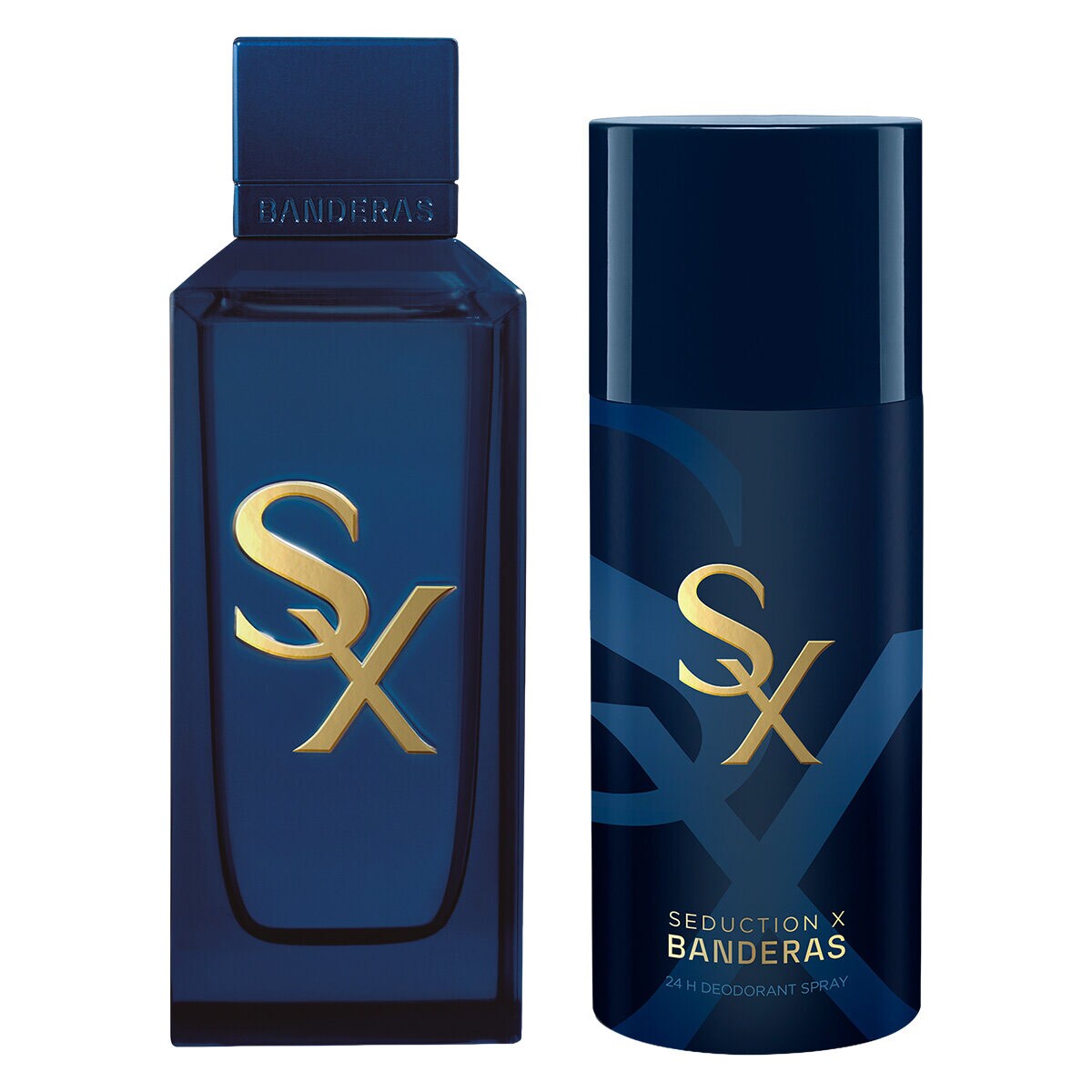 Estuche Antonio Banderas Seduction X Man EDP (M) / 2 Pc SP 100 ml; DEO 150 ml - 2 - Privé Perfumes Honduras