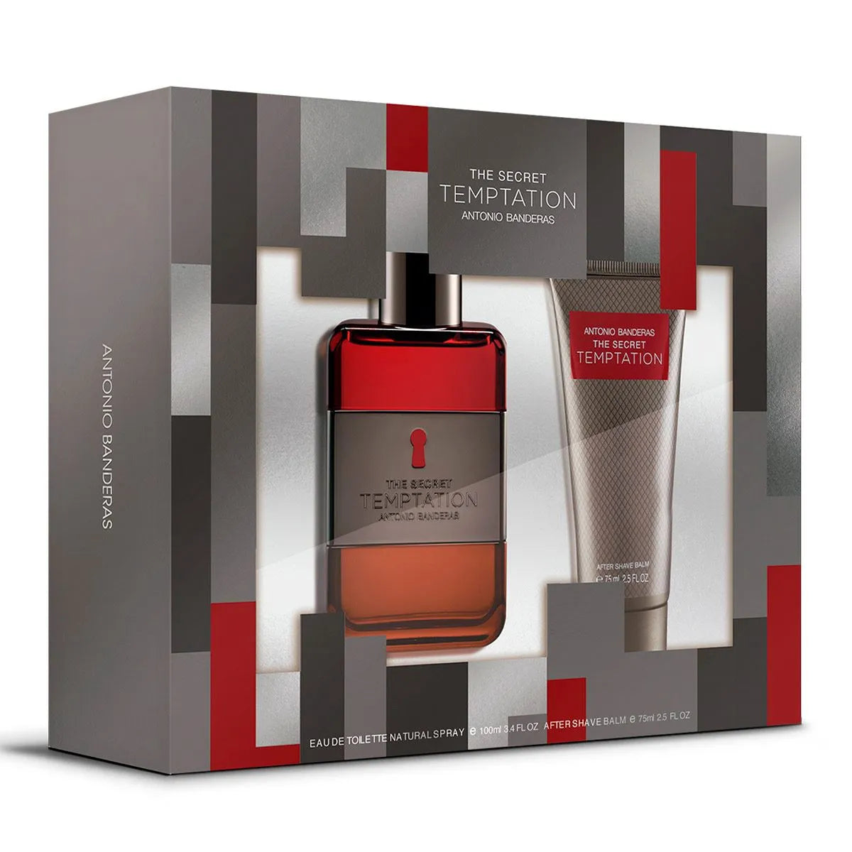 Estuche Antonio Banderas The Secret Temptation EDT (M) / 2 Pc SP 100 ml; ASB 75 ml - 4 - Privé Perfumes Honduras