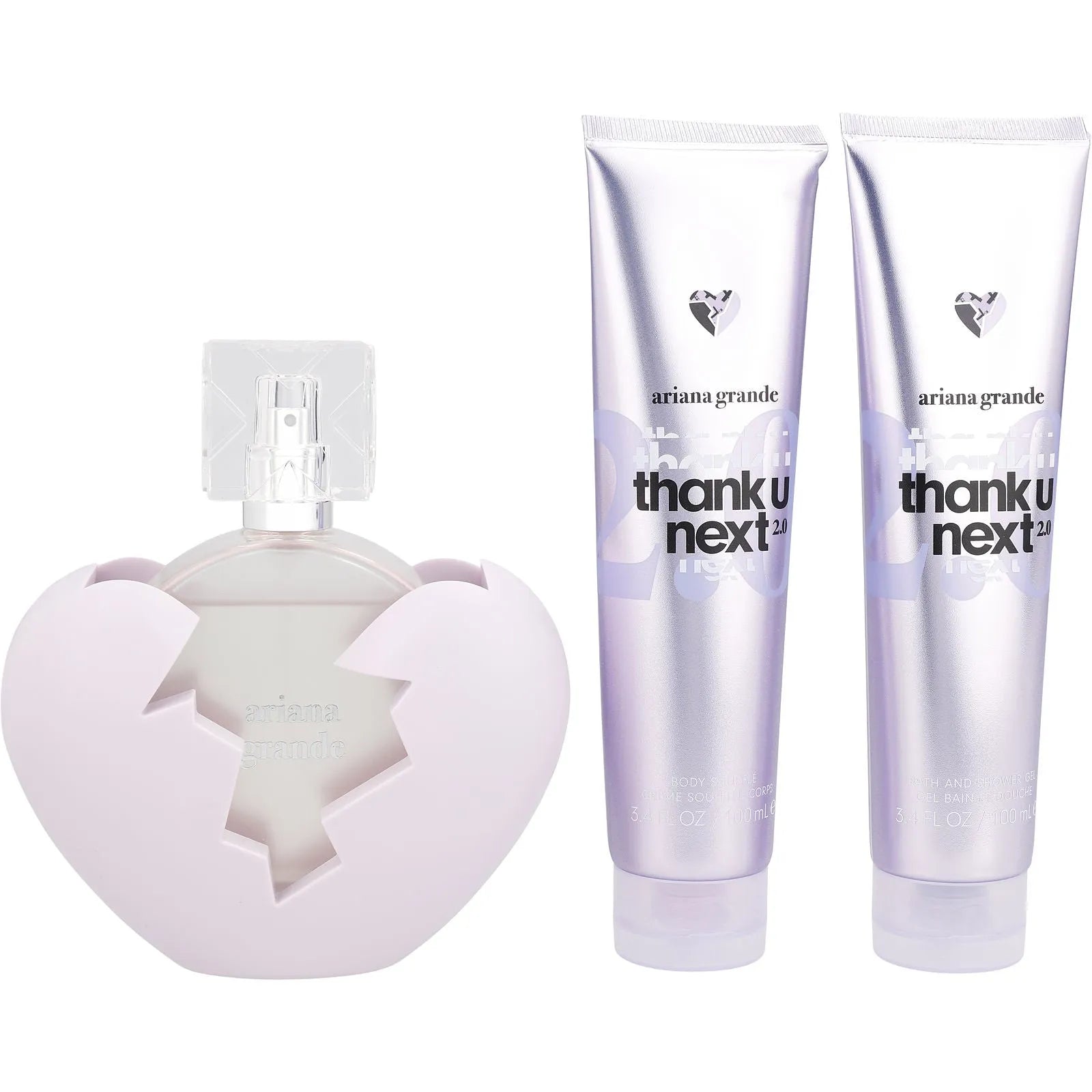 Estuche Ariana Grande Thank U Next 2.0 EDP (W) / 3 Pc SP 100 ml; SG 100 ml; BL 100 ml - 2 - Privé Perfumes Honduras
