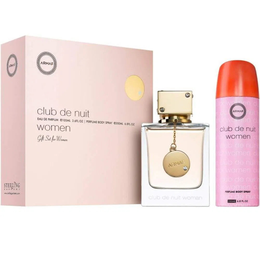 Estuche Armaf Club de Nuit EDP (W) / 2 Pc SP 100 ml: BS 200 ml - 2 - Privé Perfumes Honduras
