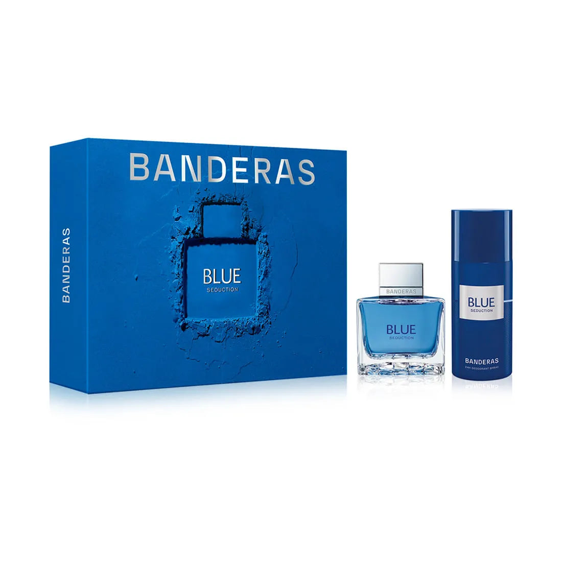 Estuche Banderas Blue Seduction EDT (M) / 2 Pc SP 100 ml; DEO 150 ml - 1 - Privé Perfumes Honduras