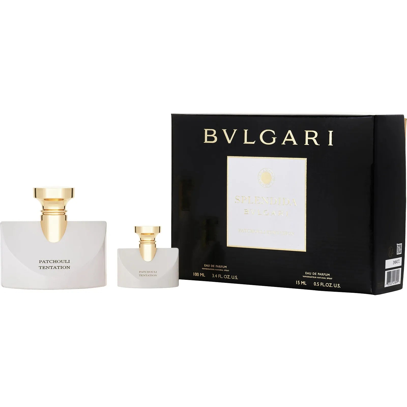 Estuche Bvlgari Splendida Patchouli Tentation EDP (W) / 2 Pc SP 100 ml; SP 15 ml - 1 - Privé Perfumes Honduras