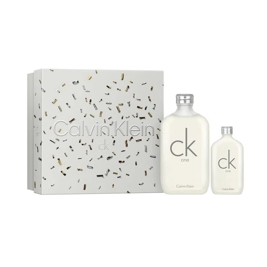 Estuche Calvin Klein CK One EDT (U) / 2 Pc SP 100 ml; SP 50 ml - 1 - Privé Perfumes Honduras
