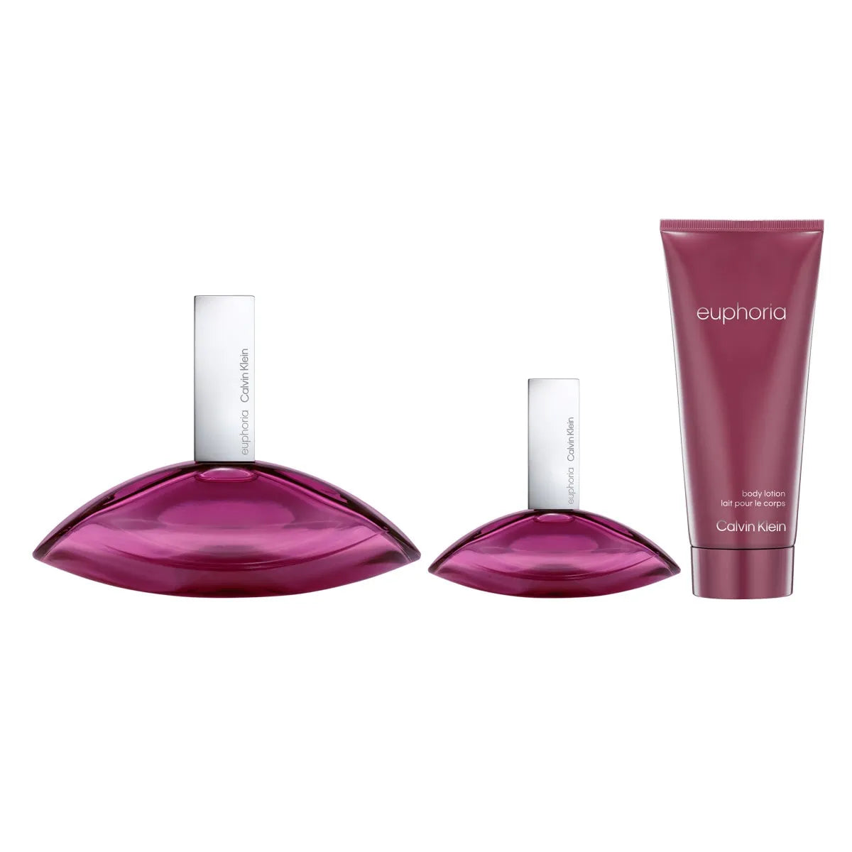 Estuche Calvin Klein Euphoria EDP (W) / 3 Pc SP 100 ml; Mini SP 30 ml; BL 100 ml - 3 - Privé Perfumes Honduras