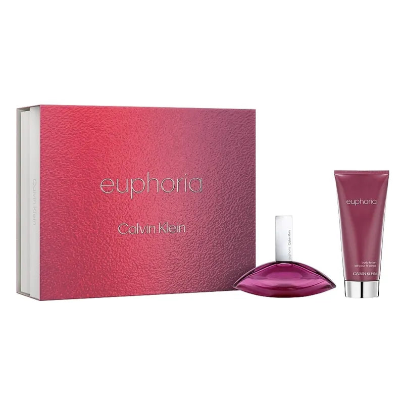 Estuche Calvin Klein Euphoria For Women EDP (W) / 2 Pc SP 100 ml; BL 100 ml - 1 - Privé Perfumes Honduras