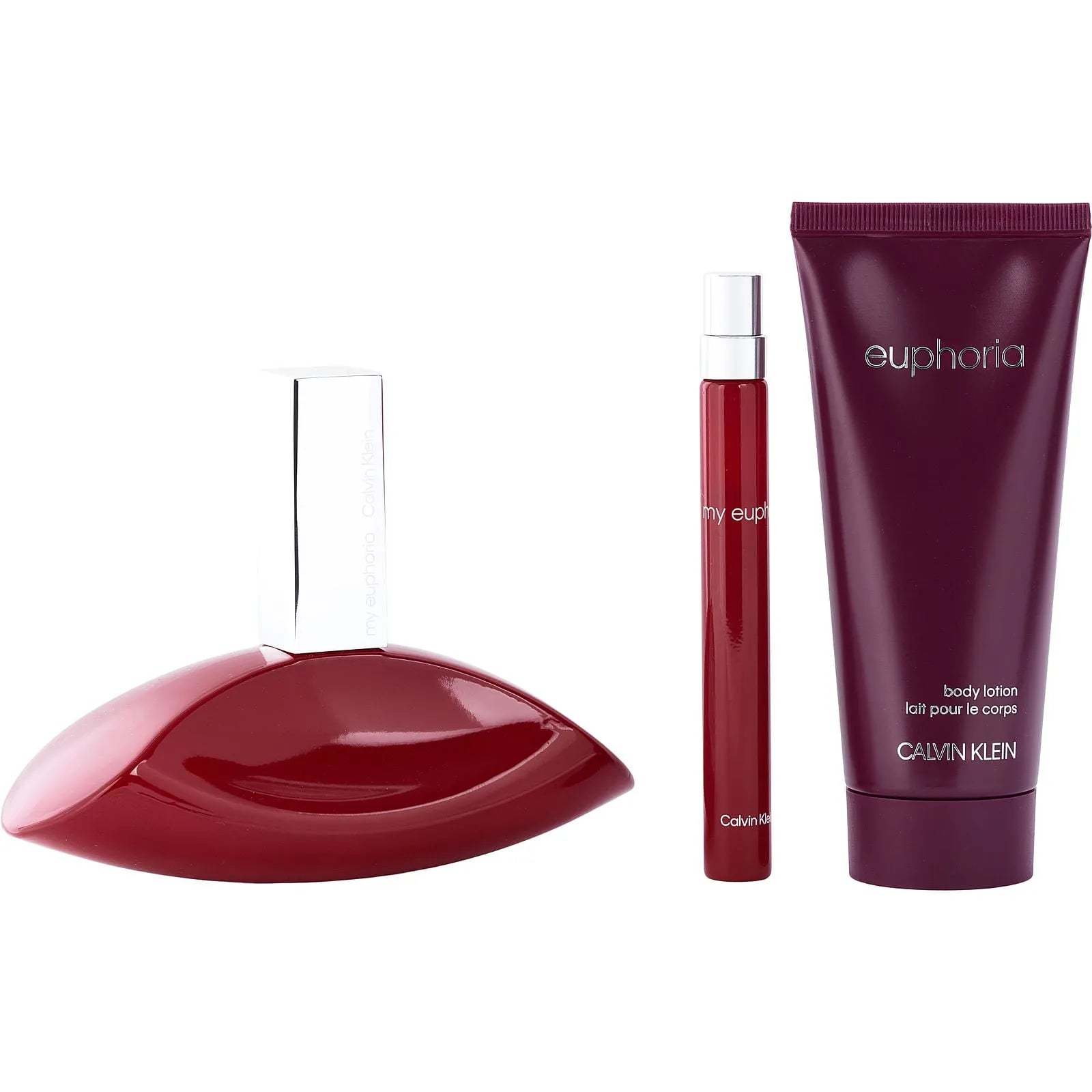 Estuche Calvin Klein My Euphoria EDP (W) / 3 Pc SP 100 ml; Mini SP 10 ml; BL 100 ml - 2 - Privé Perfumes Honduras