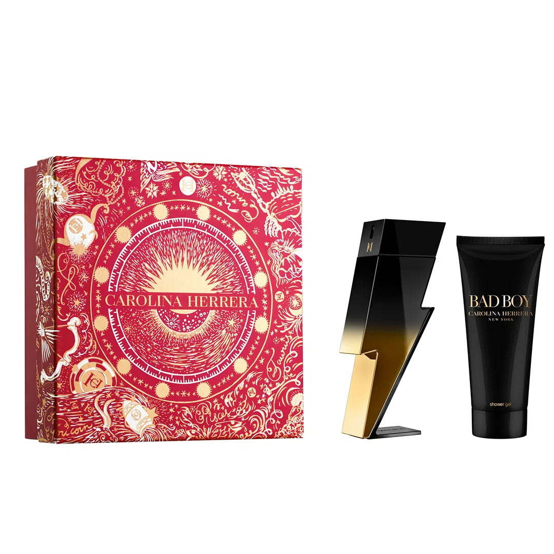 Estuche Carolina Herrera Bad Boy Extreme EDP (M) / 2 Pc SP 100 ml; BL 100 ml - 1 - Privé Perfumes Honduras