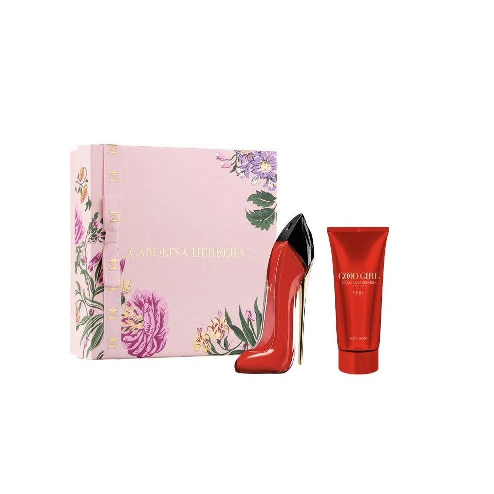Estuche Carolina Herrera Very Good Girl EDP (W) / 2 Pc SP 80 ml; BL 100 ml - 1 - Privé Perfumes Honduras