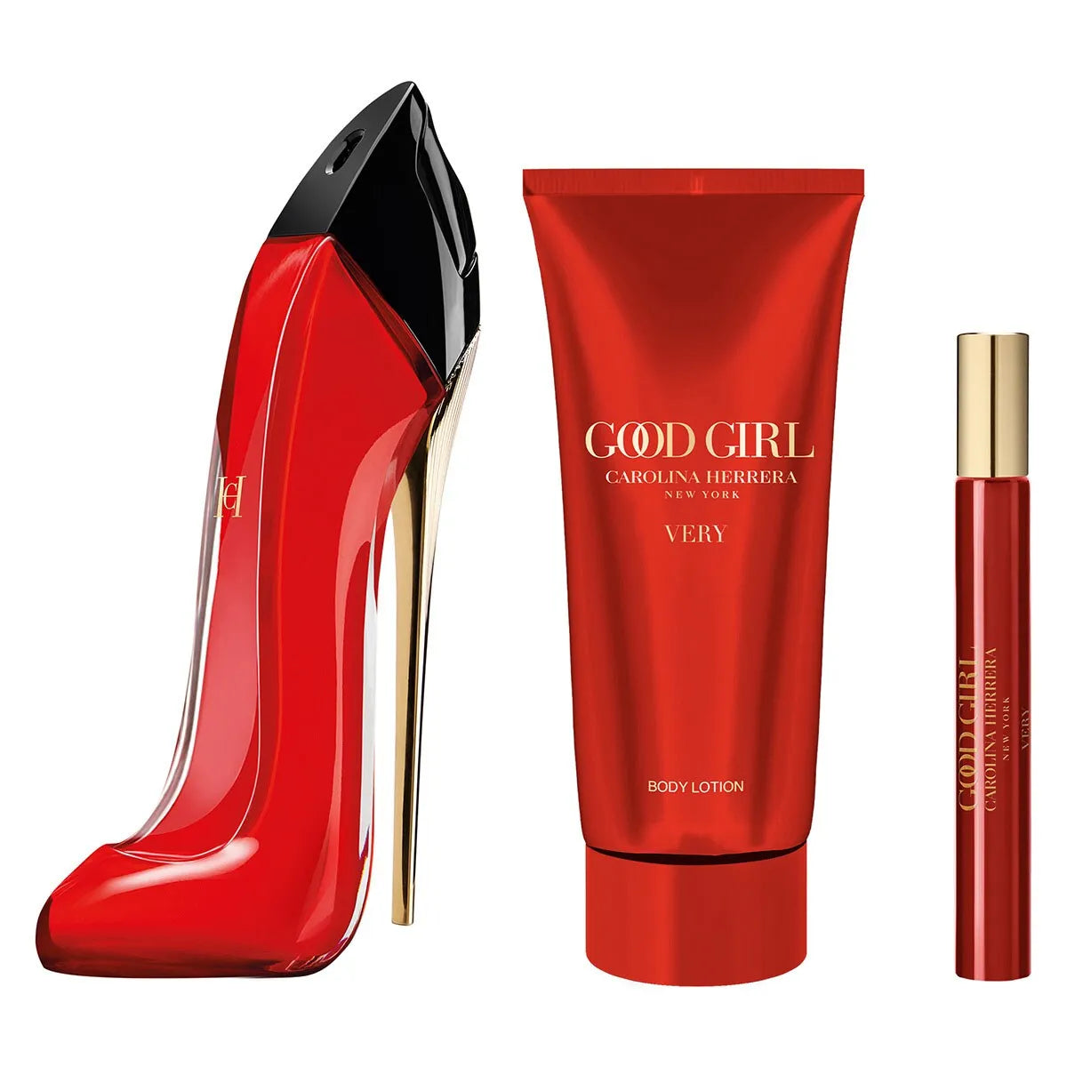 Estuche Carolina Herrera Very Good Girl EDP (W) / 3 Pc SP 80 ml; SP 10 ml; BL 100 ml - 3 - Privé Perfumes Honduras