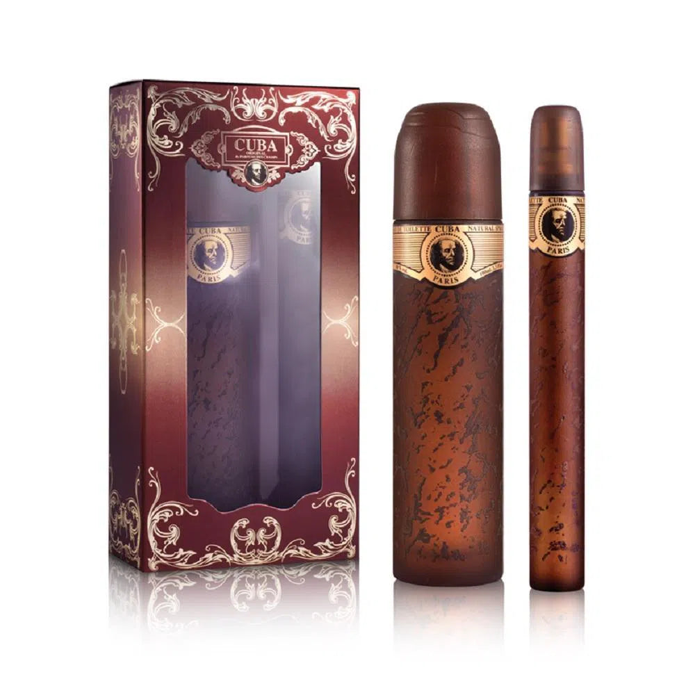 Estuche Cuba Gold EDT (M) / 2 Pc SP 100 ml; SP 35 ml - 1 - Privé Perfumes Honduras