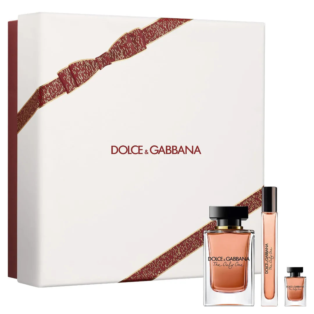 Estuche Dolce & Gabbana The Only One EDP (W) / 3 Pc SP 100 ml; SP 5 ml; SP 10 ml - 1 - Privé Perfumes Honduras