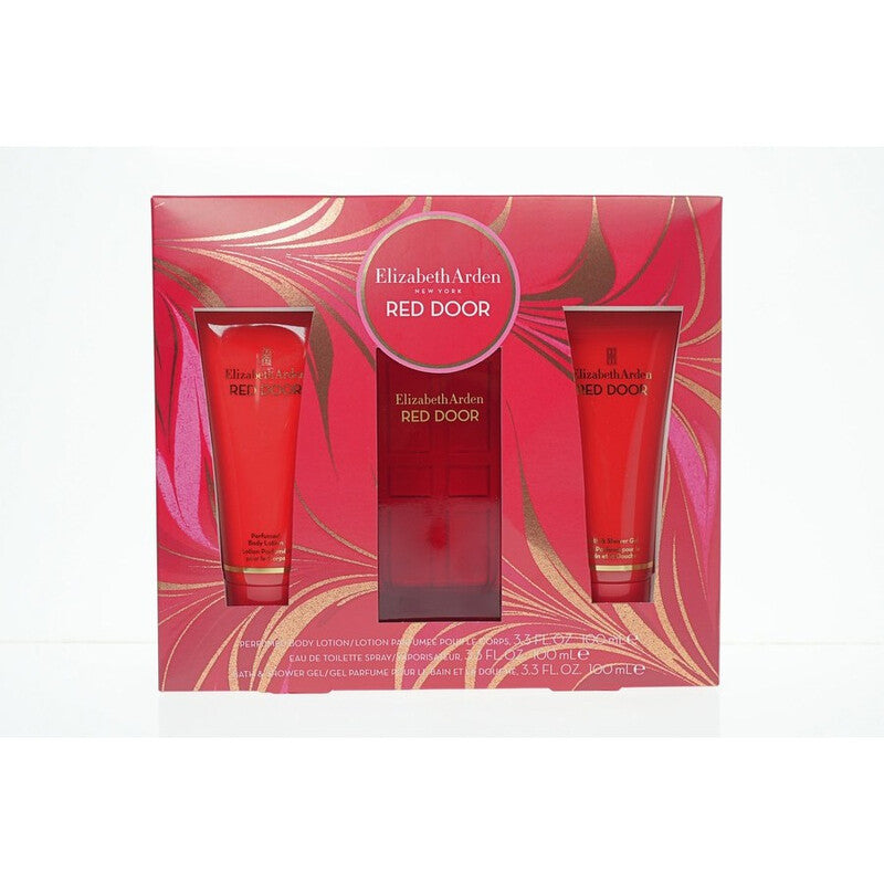 Estuche Elizabeth Arden Red Door EDT (W) / 3Pc SP 100 ml; BL 100 ml; SG 100 ml - 1 - Privé Perfumes Honduras
