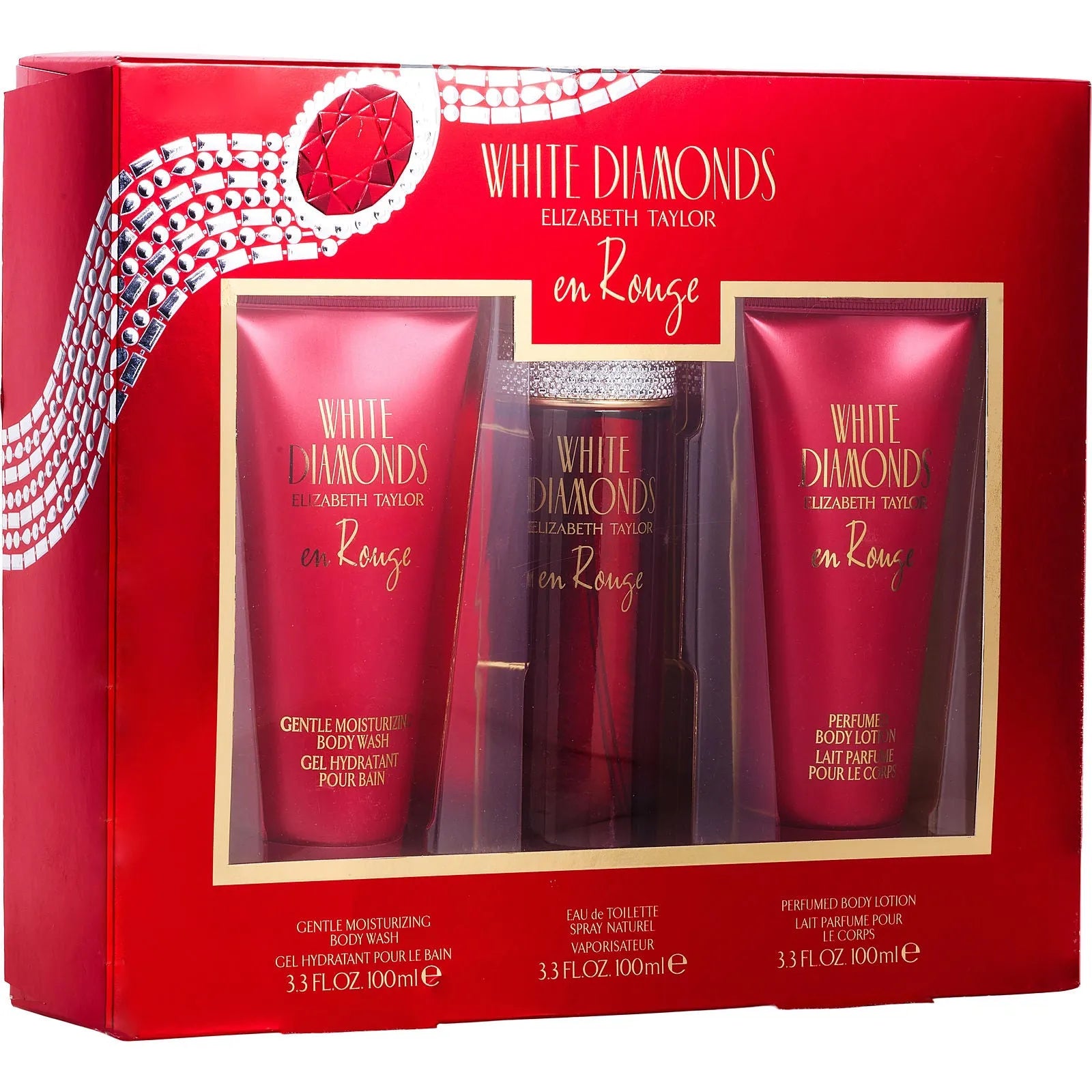 Elizabeth Taylor White Diamond En Rouge EDT (W) - 2 - Privé Perfumes Honduras