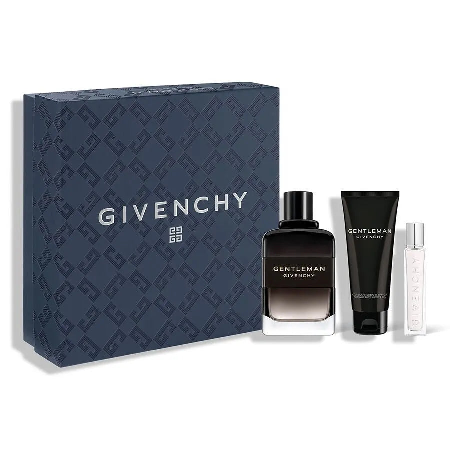Estuche Givenchy Gentleman Boisee EDP (M) / 3 Pc SP 100 ml; SG 75 ml; SP 12.5 ml - 1 - Privé Perfumes Honduras
