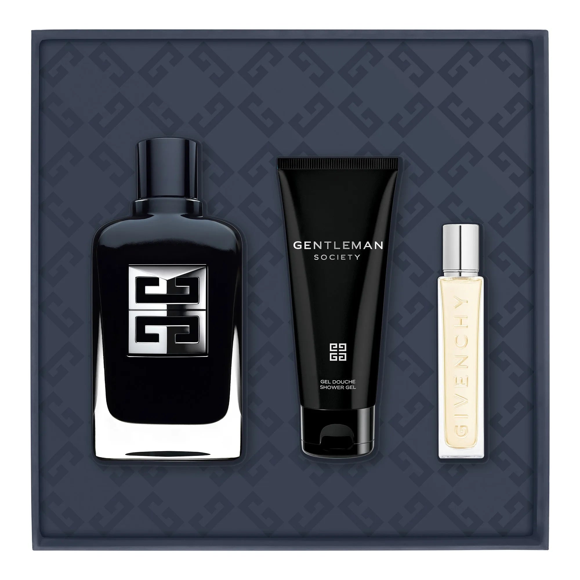 Estuche Givenchy Gentleman Society EDP (M) / 3 Pc SP 100 ml; SG 200 ml; Mini SP 15 ml - 3 - Privé Perfumes Honduras