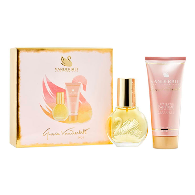 Estuche Gloria Vanderbilt No. 1 EDT (W) / 2 Pc SP 30 ml; BL 100 ml - 1 - Privé Perfumes Honduras