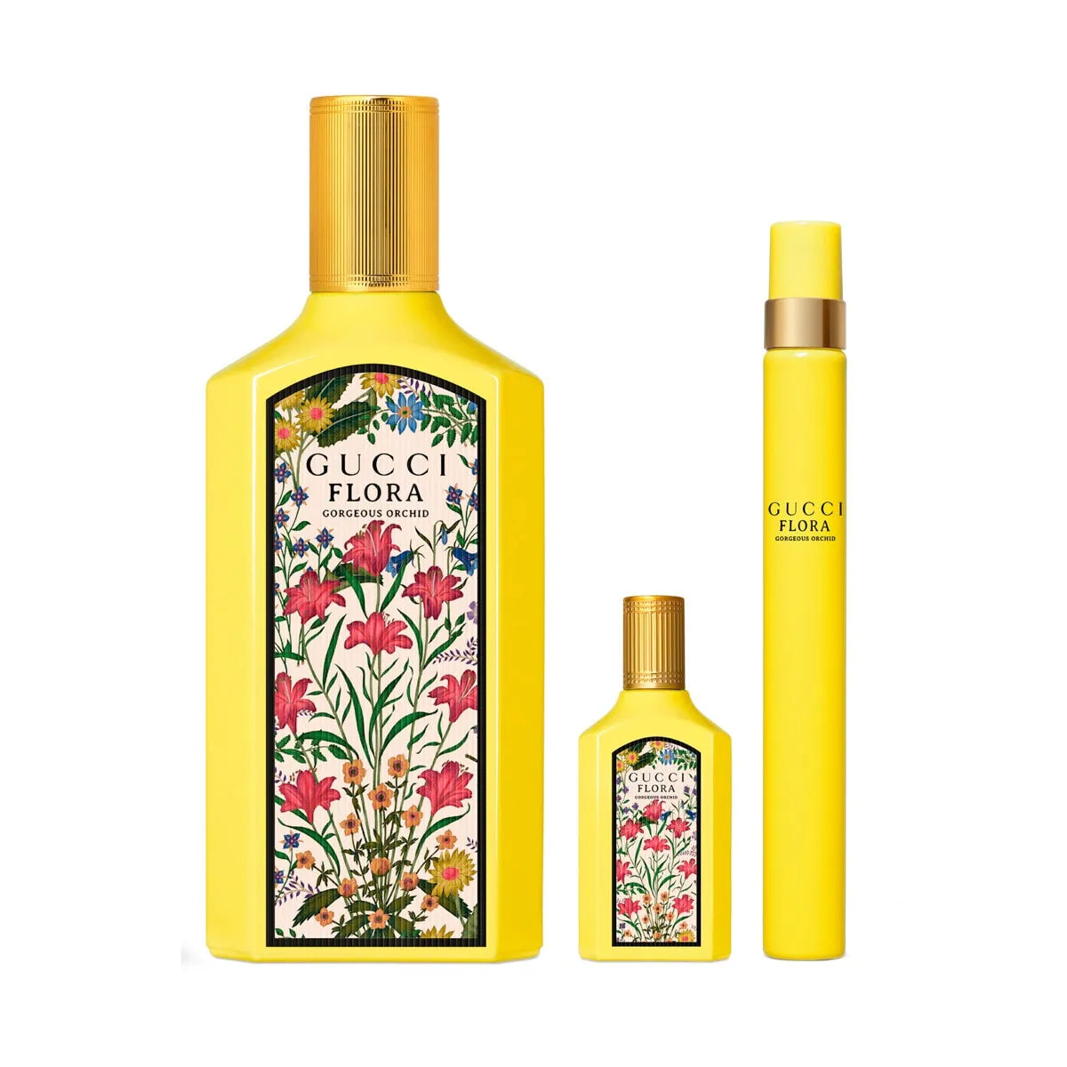 Estuche Gucci Flora Gorgeous Orchid EDP (W) / 3 Pc SP 100 ml; SP 10 ml; SP 5 ml - 3 - Privé Perfumes Honduras