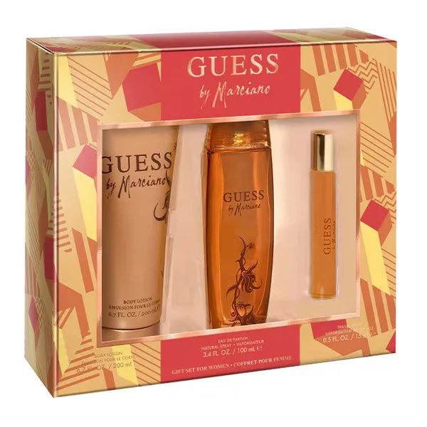 Estuche Guess Marciano EDP (W) / 3 Pc SP 100 ml; BL 200 ml; Mini SP 15 ml - 1 - Privé Perfumes Honduras