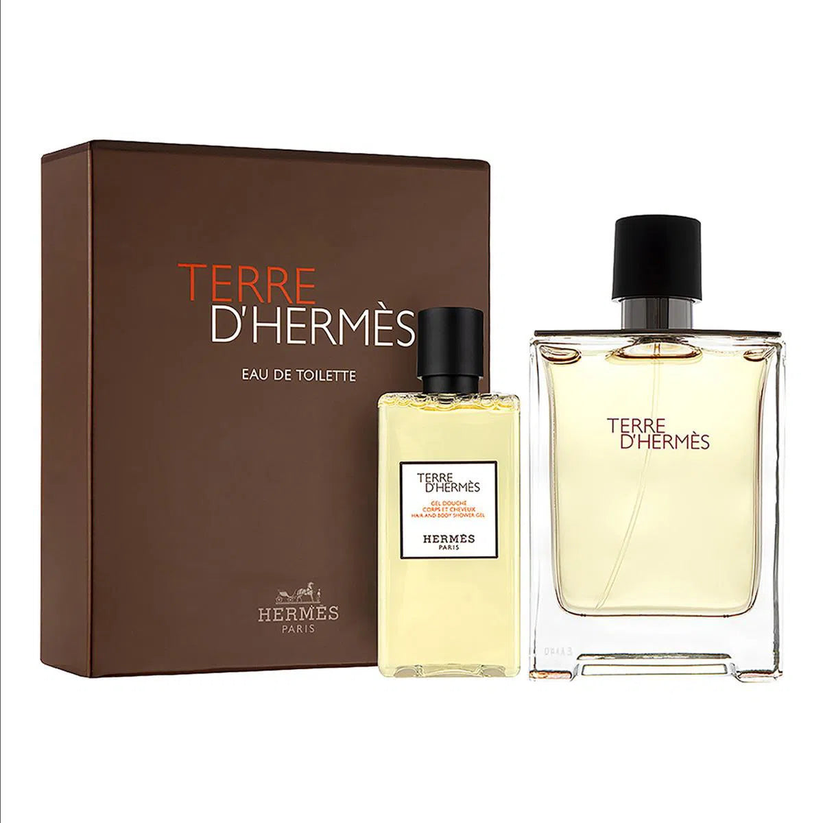 Estuche Hermès Terre D'Hermes EDT (M) / 2 Pc SP 100ml; SG 80ml - 1 - Privé Perfumes Honduras