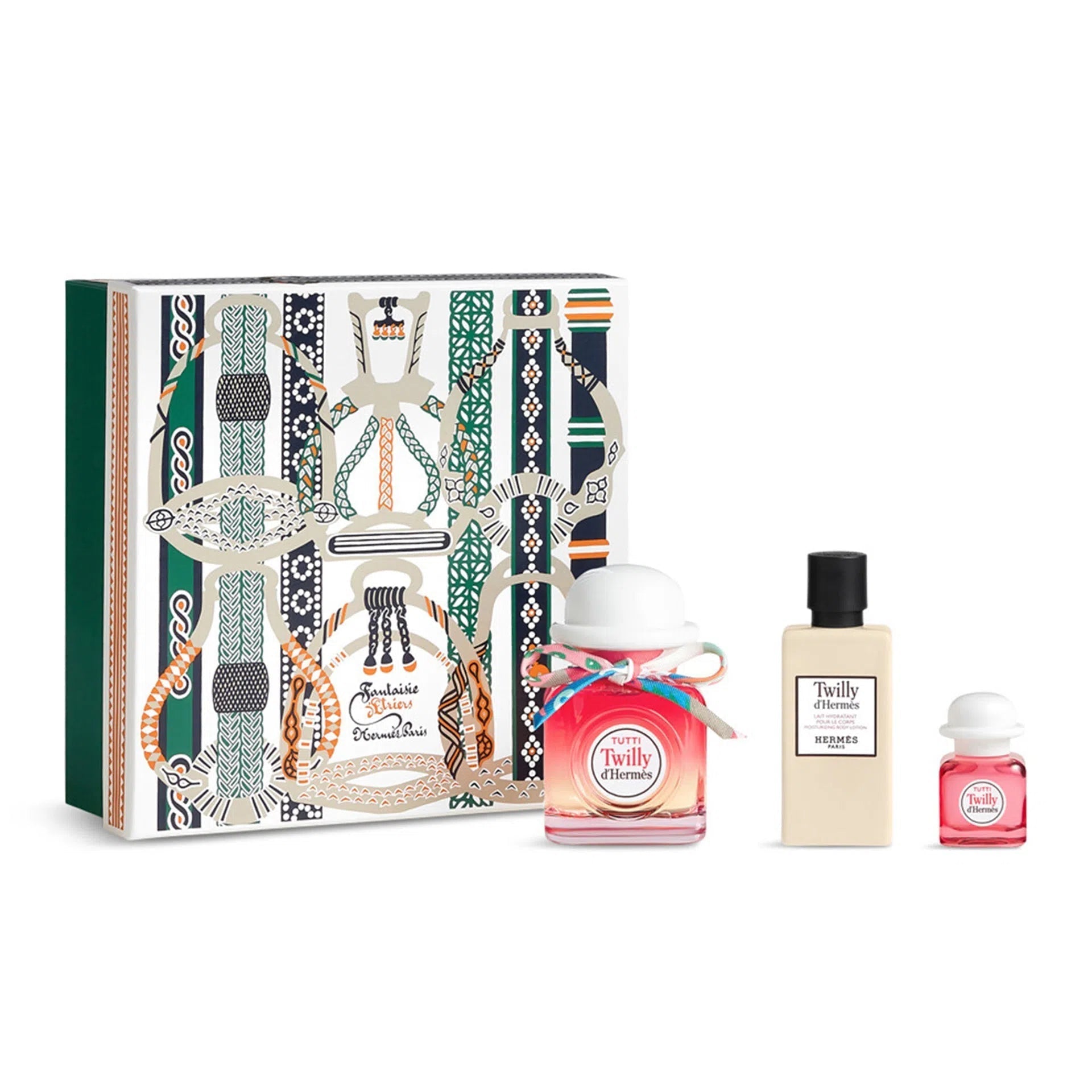 Estuche Hermès Tutti Twilly EDP (W) / 3 Pc SP 50 ml; Mini 7.5 ml; SOAP 100 g - 1 - Privé Perfumes Honduras