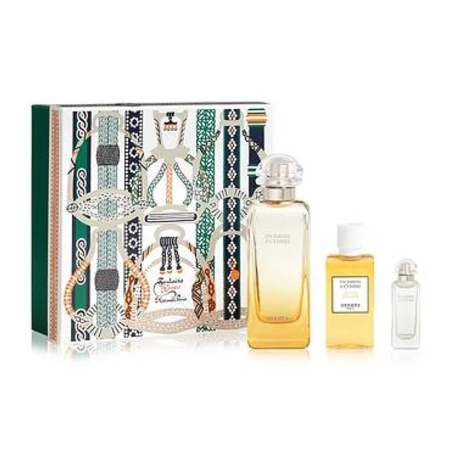 Estuche Hermès Un Jardin à Cythère EDT (U) / 3 Pc SP 100 ml; Mini SP 7.5 ml; SG 40 ml - 1 - Privé Perfumes Honduras
