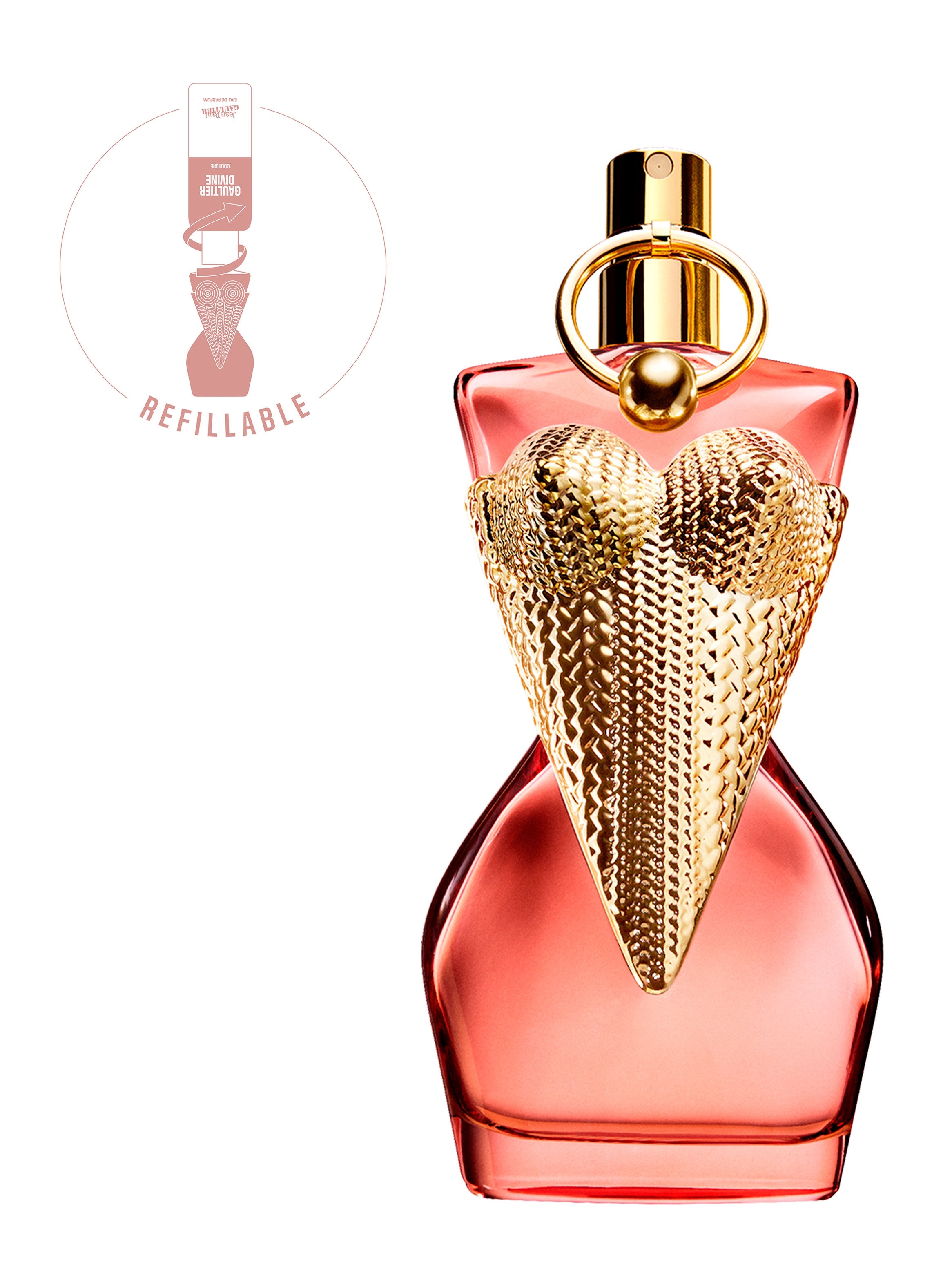 Estuche Jean Paul Gaultier Divine EDP (W) / 2 Pc SP 100 ml; BL 75 ml - 3 - Privé Perfumes Honduras
