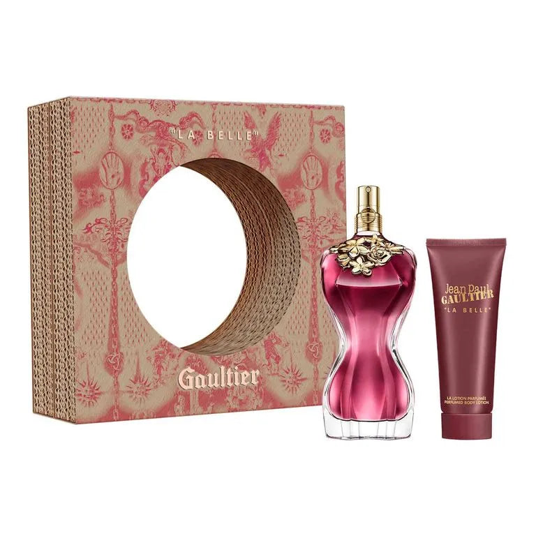 Estuche Jean Paul Gaultier La Belle EDP (W) / 2 Pc SP 100 ml; BL 75 ml - 1 - Privé Perfumes Honduras