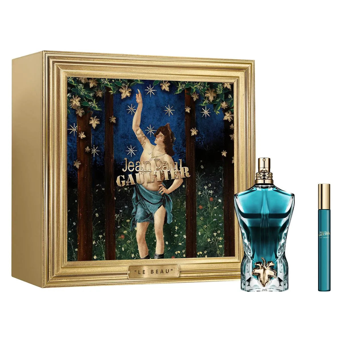 Estuche Jean Paul Gaultier Le Beau EDT (M) / 2 Pc SP 125 ml; SP 10 ml - 1 - Privé Perfumes Honduras