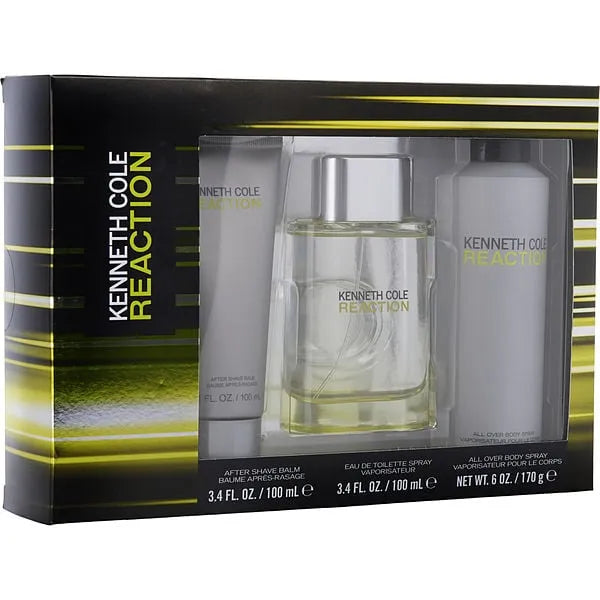 Estuche Kenneth Cole Reaction EDT *REVISAR* (M) / 3 Pc SP 125 ml; SG 100 ml; AS 100 ml - 2 - Privé Perfumes Honduras