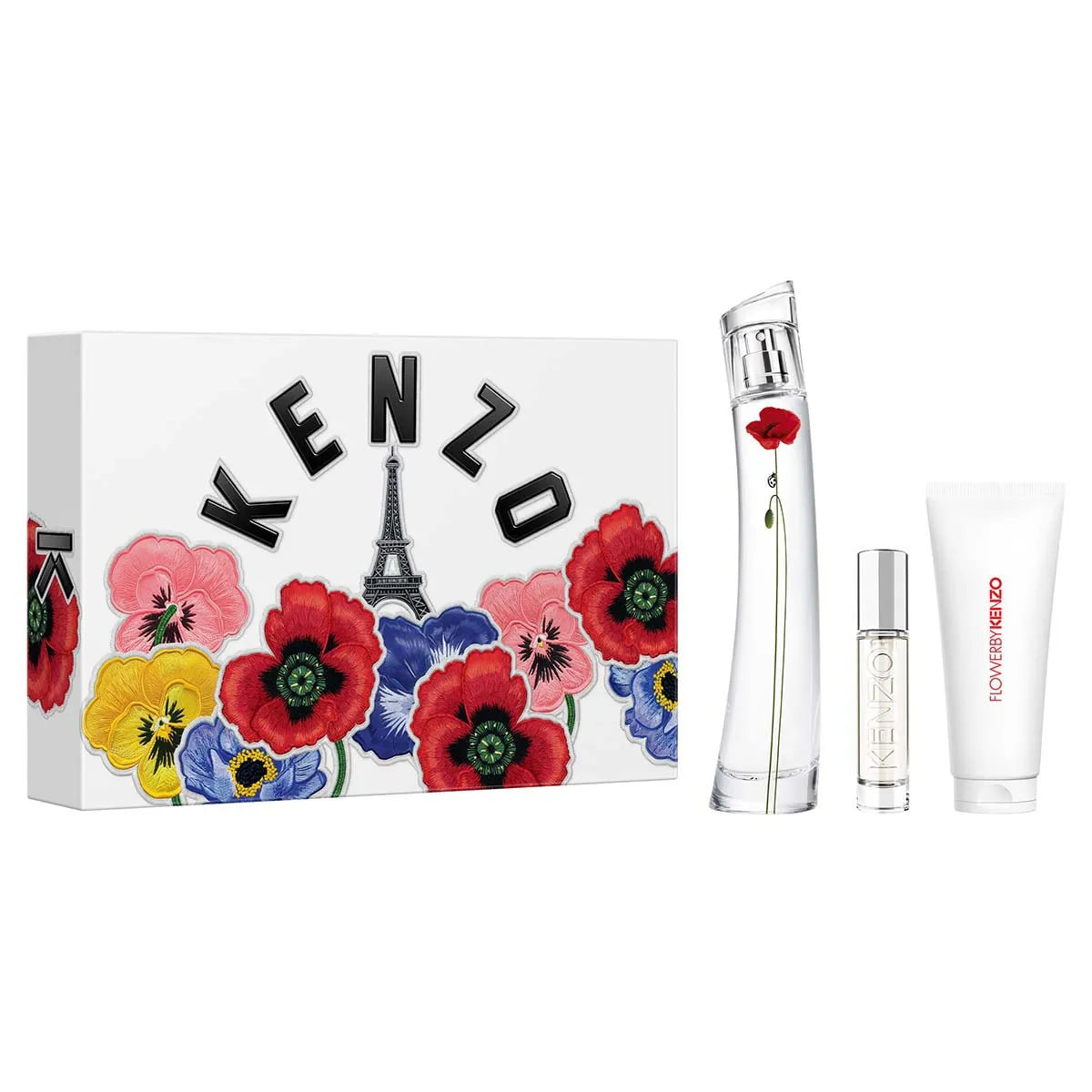 Estuche Kenzo Flower by Kenzo La Recolte Parisienne EDP (W) / 3 Pc SP 50 ml; SP 15 ml; BL 100 ml - 3 - Privé Perfumes Honduras