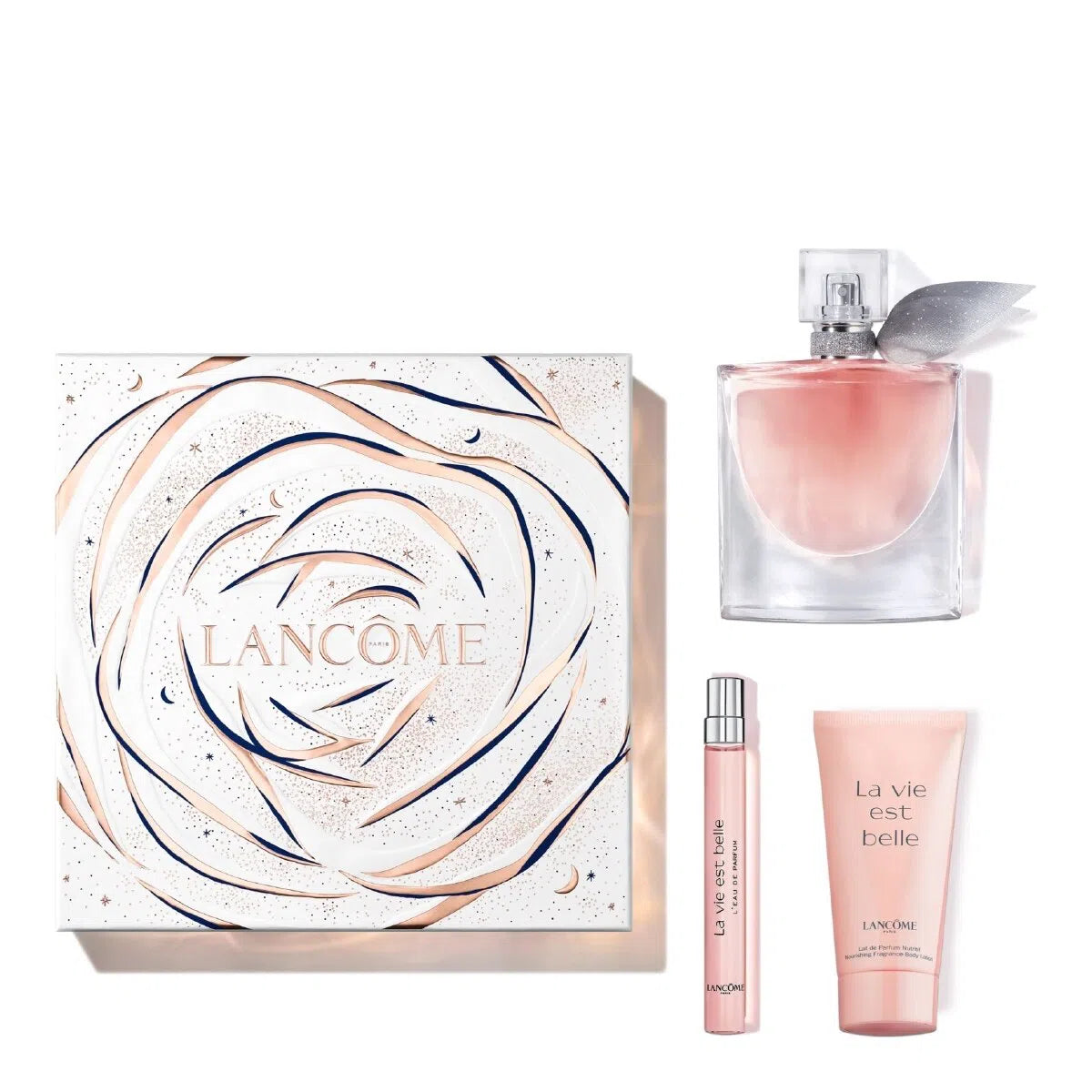 Estuche Lancôme La Vie Est Belle EDP (W) / 3 Pc SP 50 ml; BL 50 ml; SP 10 ml - 1 - Privé Perfumes Honduras