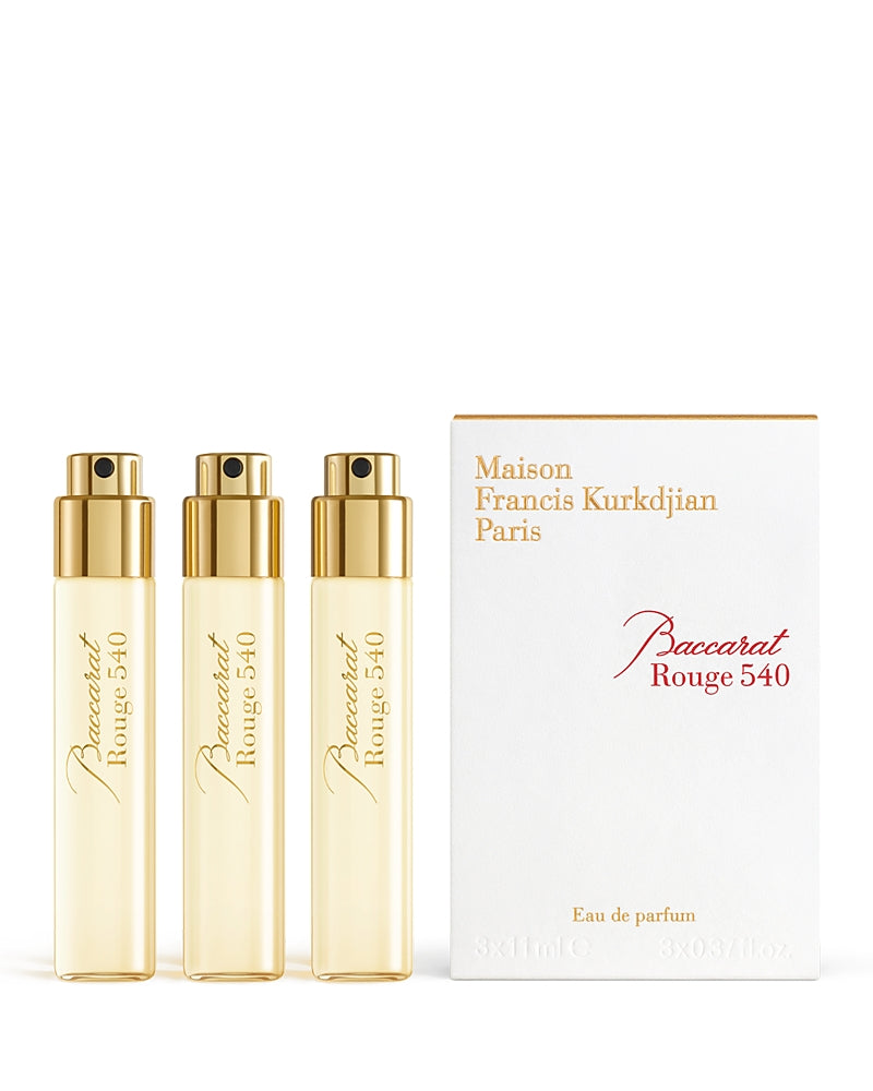 Estuche Maison Francis Kurkdjian Baccarat Rouge 540 EDP (U) / 3 Pc SP 11 ml; SP 11 ml; SP 11 ml - 2 - Privé Perfumes Honduras