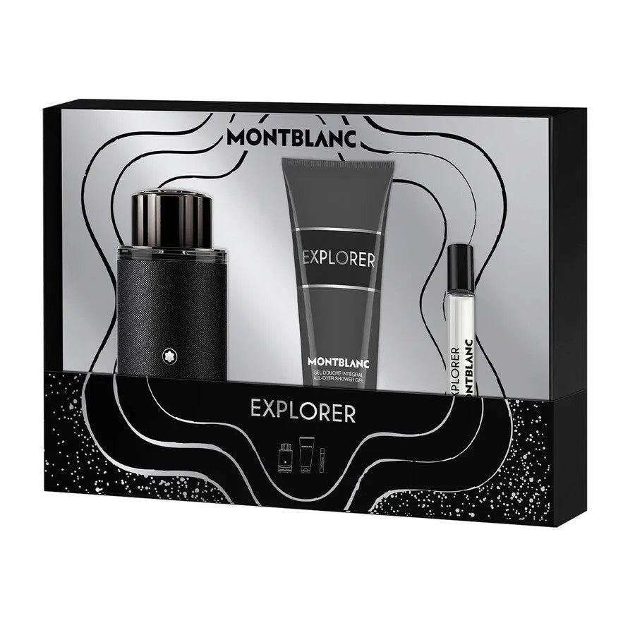 Estuche Montblanc Explorer EDP (M) / 3 Pc SP 100 ml; ASB 100 ml; SP 7.5 ml - 1 - Privé Perfumes Honduras