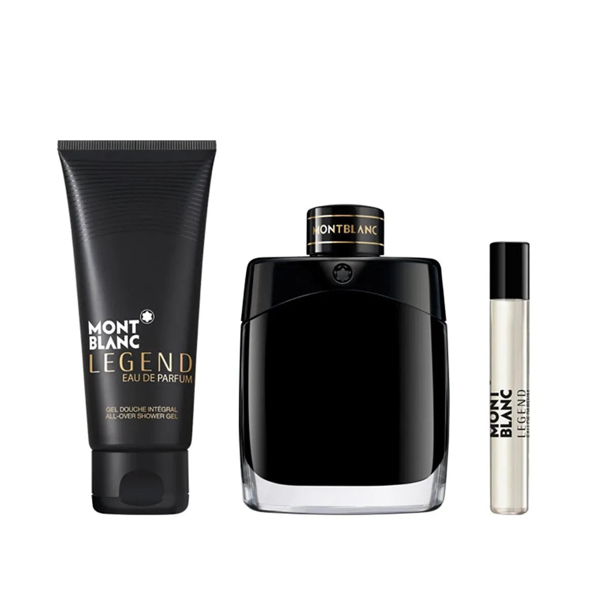 Estuche Montblanc Legend EDP (M) / 3 Pc SP 100 ml; Mini 7.5 ml; SG 100 ml - 4 - Privé Perfumes Honduras