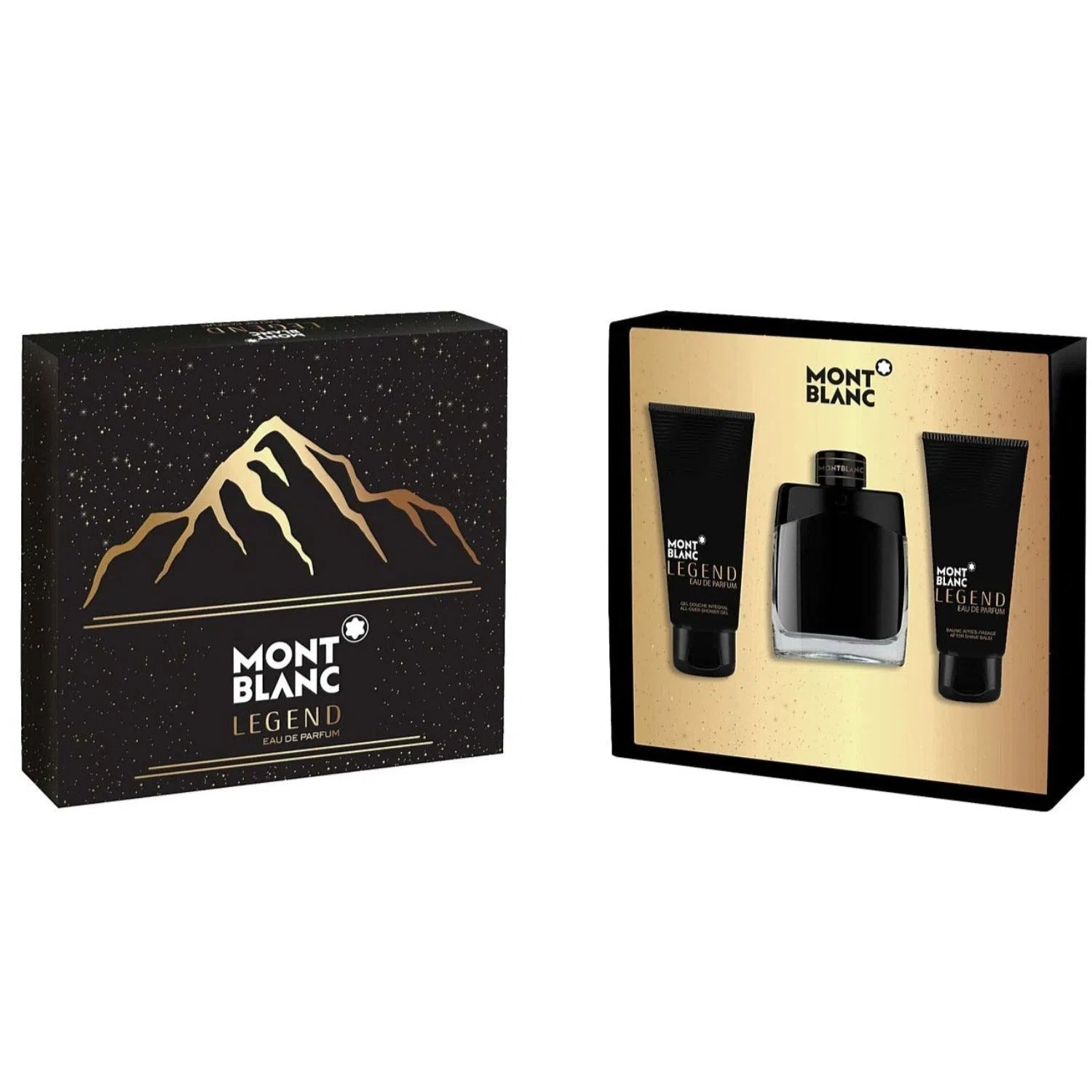Estuche Montblanc Legend EDP (M) / 3 Pc SP 100 ml; SB 100 ml; SG 100 ml - 1 - Privé Perfumes Honduras
