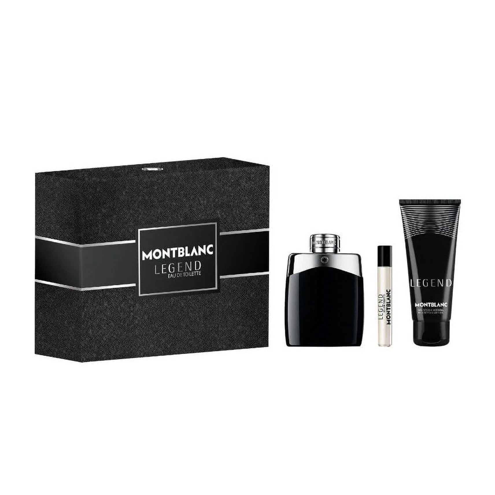 Estuche Montblanc Legend EDT (M) / 3 Pc SP 100 ml; SG 100 ml; Mini EDT 7.5 ml - 1 - Privé Perfumes Honduras