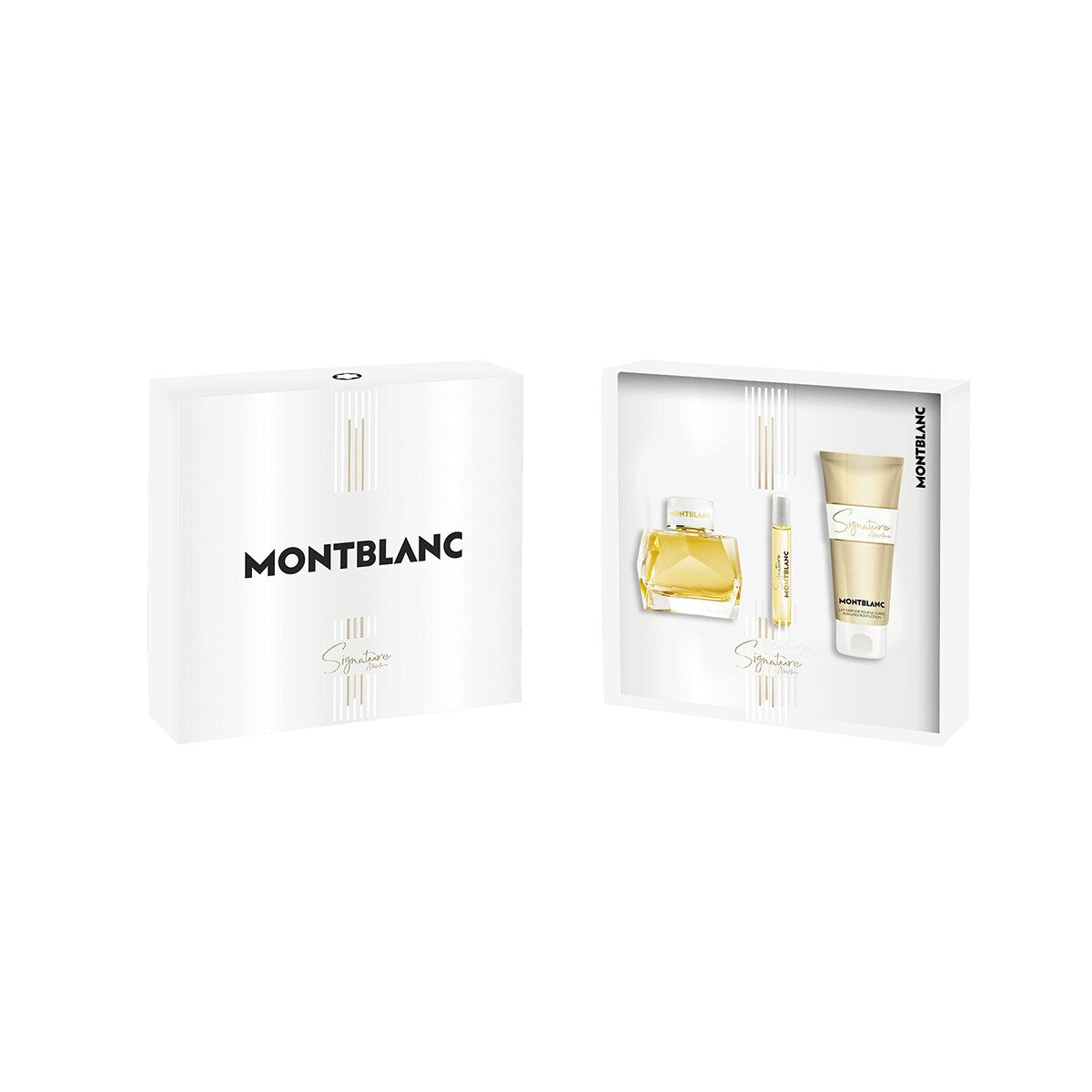 Estuche Montblanc Signature Absolue EDP (W) / 3 Pc SP 90 ml; Mini EDP 7.5 ml; BL 100 ml - 2 - Privé Perfumes Honduras