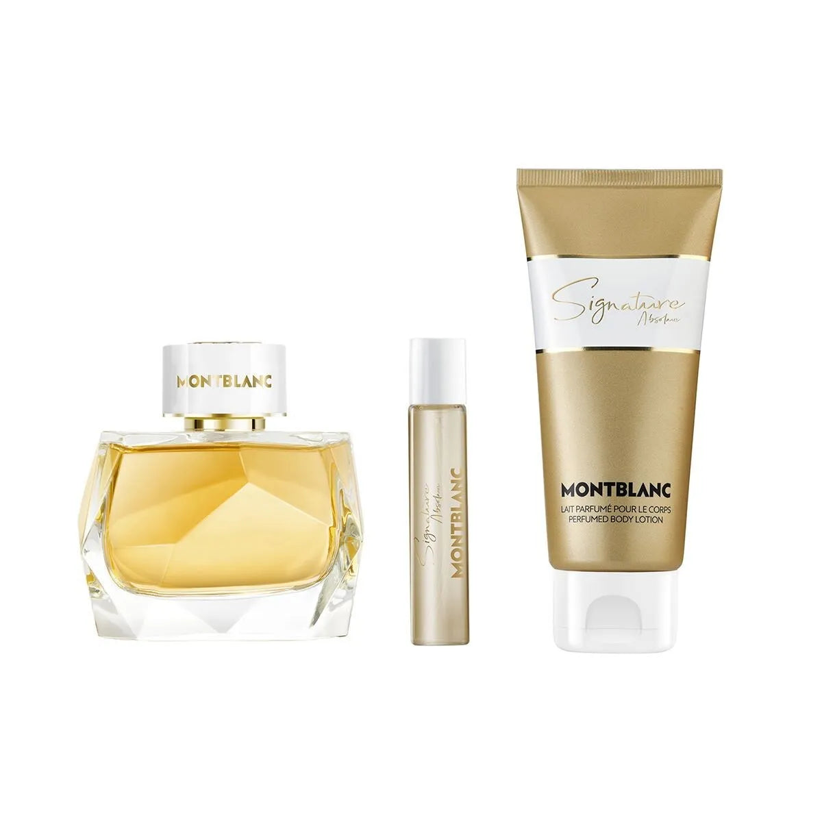 Estuche Montblanc Signature Absolue EDP (W) / 3 Pc SP 90 ml; Mini SP 7.5 ml; BL 100 ml - 3 - Privé Perfumes Honduras