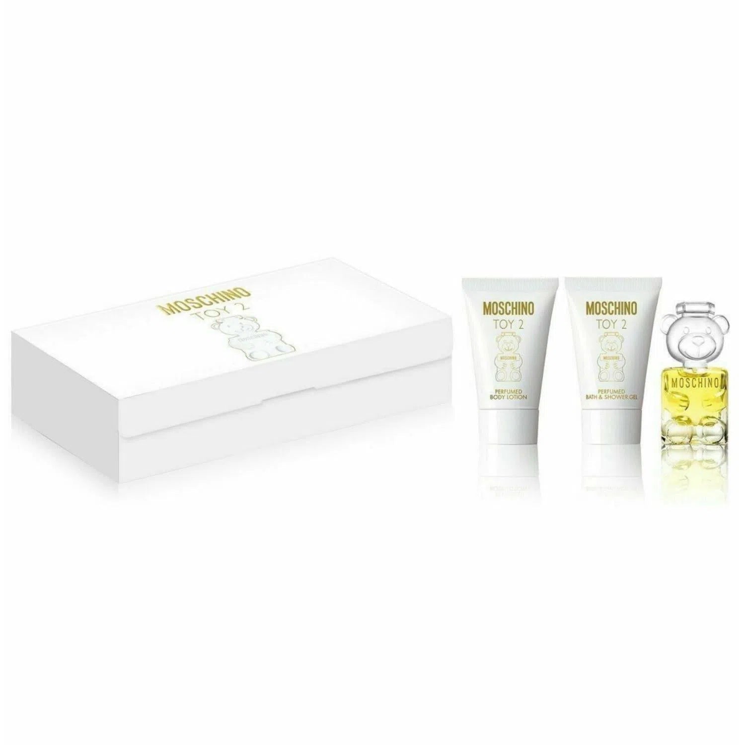 Estuche Moschino Toy 2 EDP (W) / 3 Pc SP 5ml; BL 25ml; SG 25ml - 2 - Privé Perfumes Honduras
