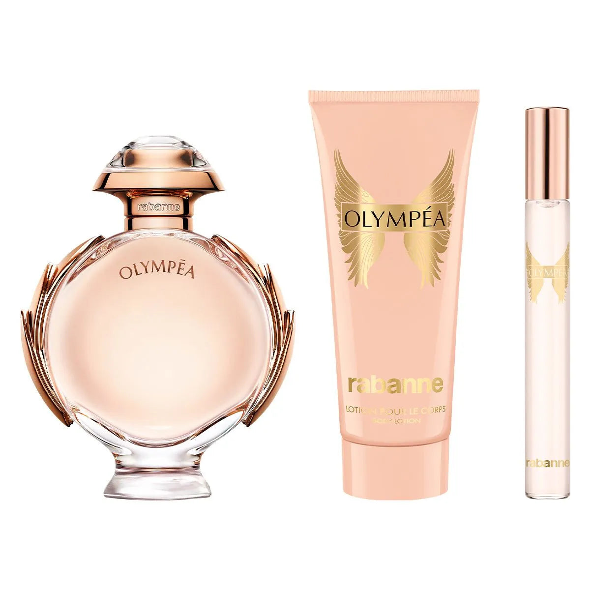 Estuche Paco Rabanne Olympea EDP (W) / 3 Pc SP 80 ml; BL 100 ml; Mini 10 ml - 3 - Privé Perfumes Honduras