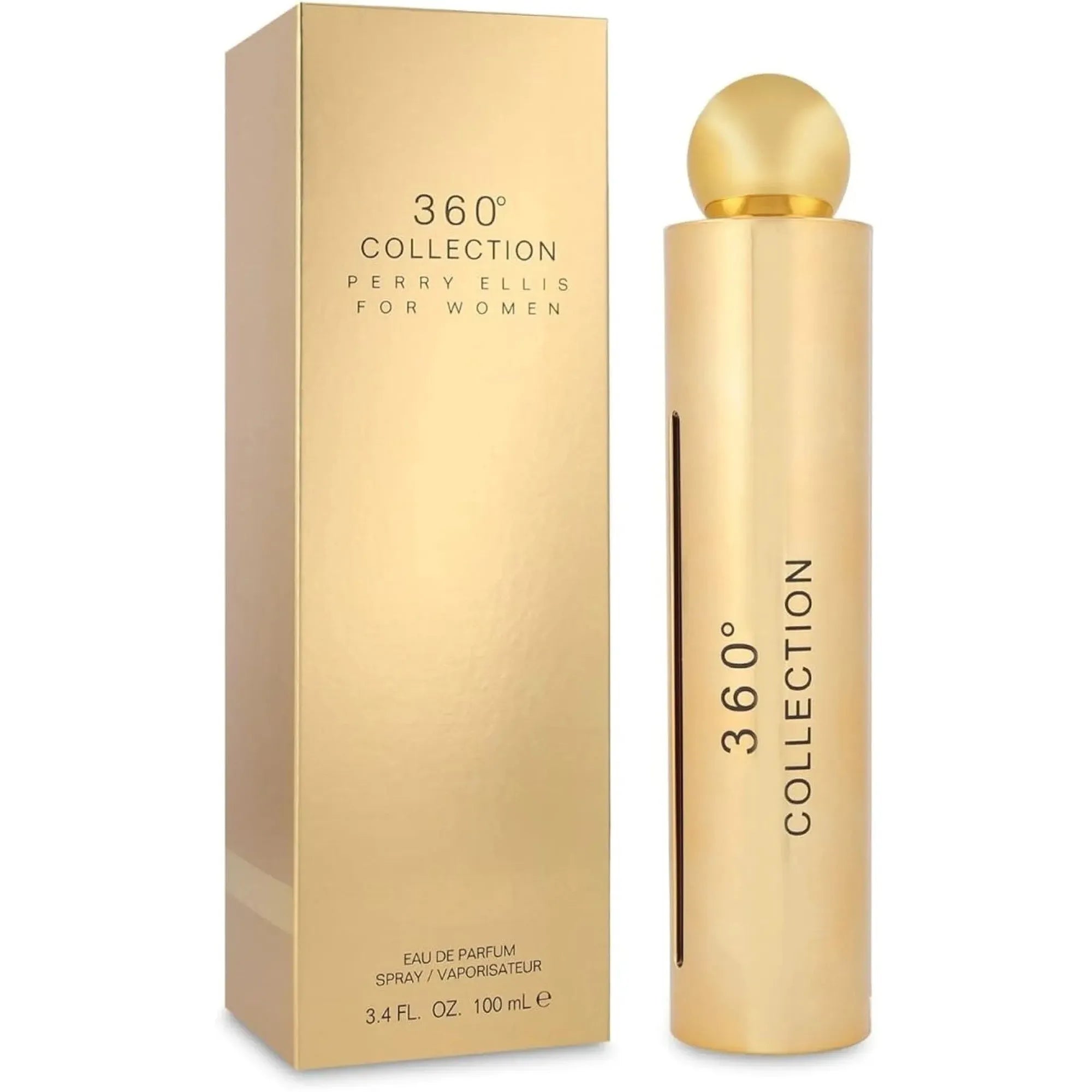 Estuche Perry Ellis 360 Collection EDP (W) / 3 Pc SP 100 ml; Mini SP 7 ml; SG 90 ml - 2 - Privé Perfumes Honduras